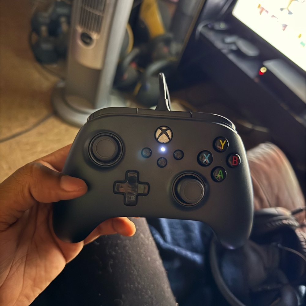 Black Wired Xbox series s next gen Controller